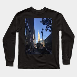 Empire State of Mind, Manhattan, New York City Long Sleeve T-Shirt